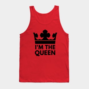 I'm The Queen - Funny Coronation Royal Crown. Tank Top